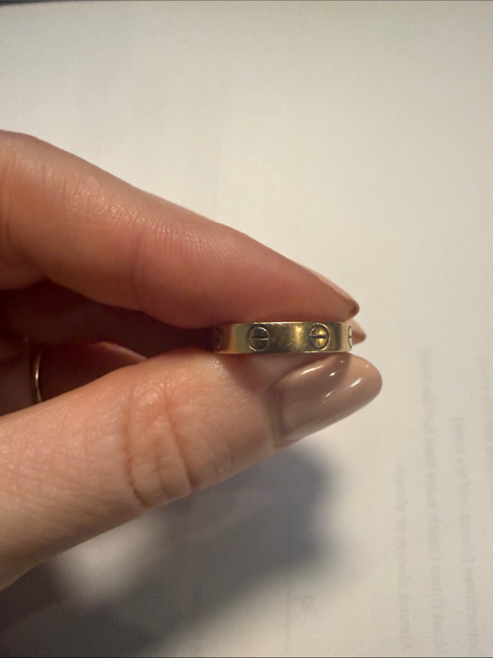 Cartier Small Love Ring - Picture 2 of 5